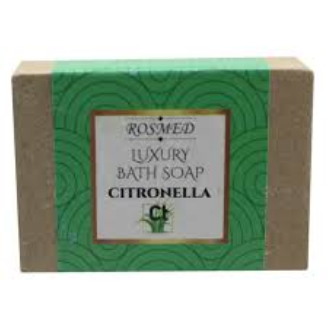 ROSMED LUXURY B/SOAP GREEN TEA OIL 100MG